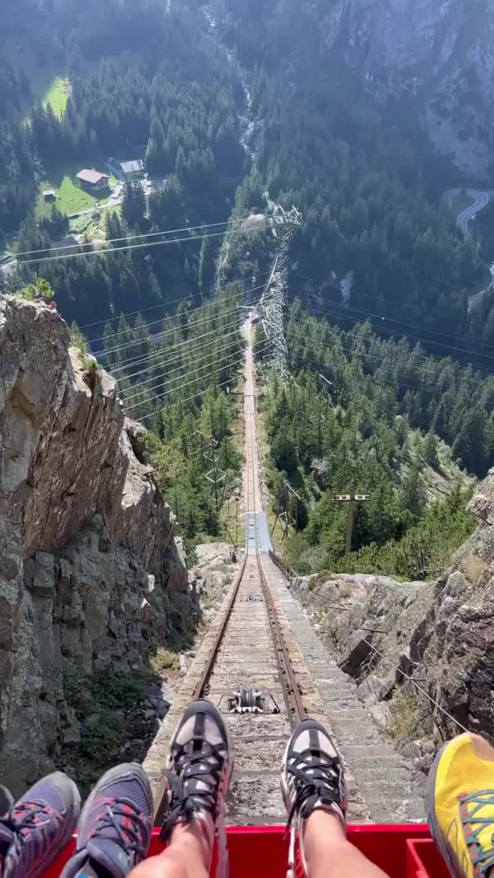 Discover the Scenic Beauty of Gelmerbahn, Switzerland