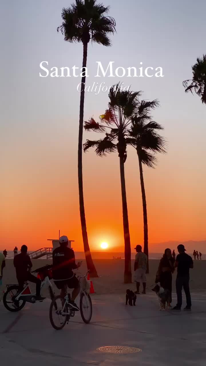 Santa Monica Sunrise or Sunset? Discover the Magic✨