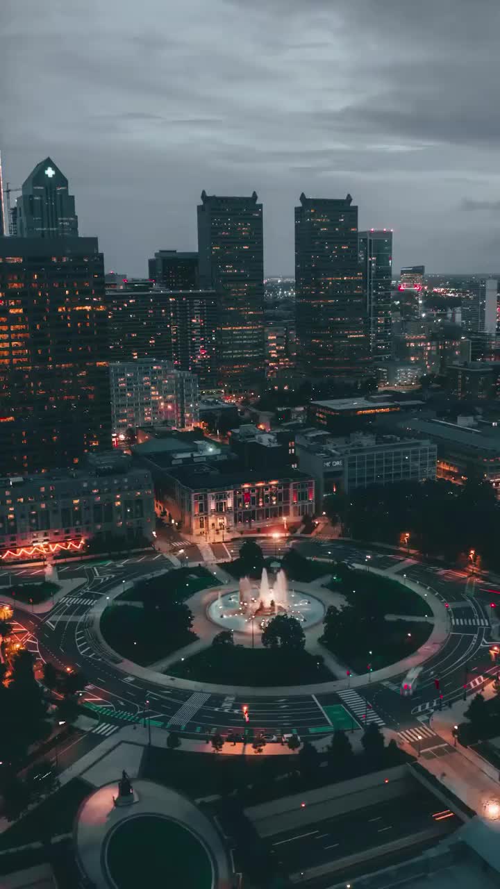 Explore Philadelphia's Vibrant Cityscape at Night