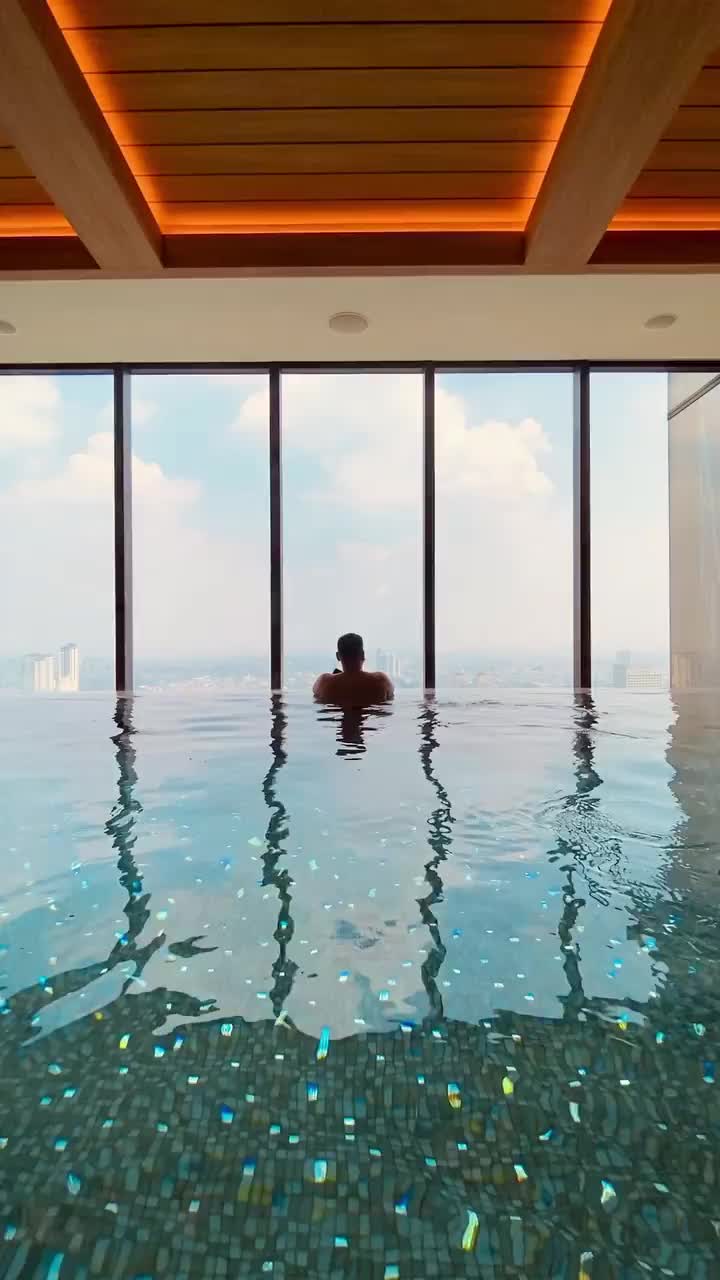 Luxury Indoor Pool at The Langham Jakarta