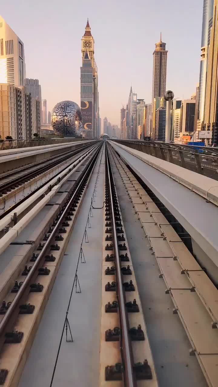 Driving Metro in Dubai: A Futuristic Experience
