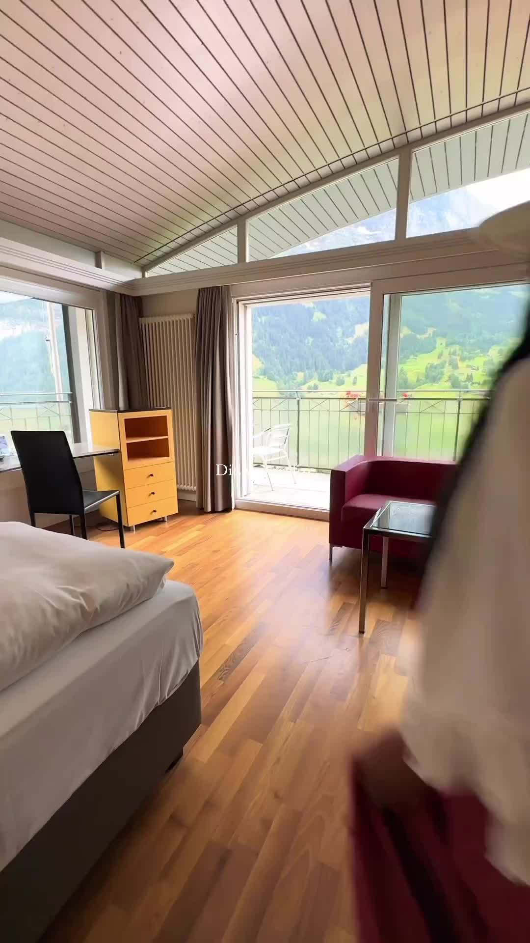 Stunning Views from Hotel Belvedere Grindelwald
