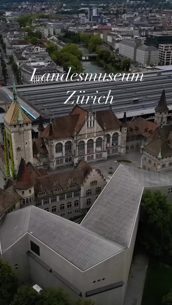 Discover Zurich’s Landesmuseum on a Cloudy Day