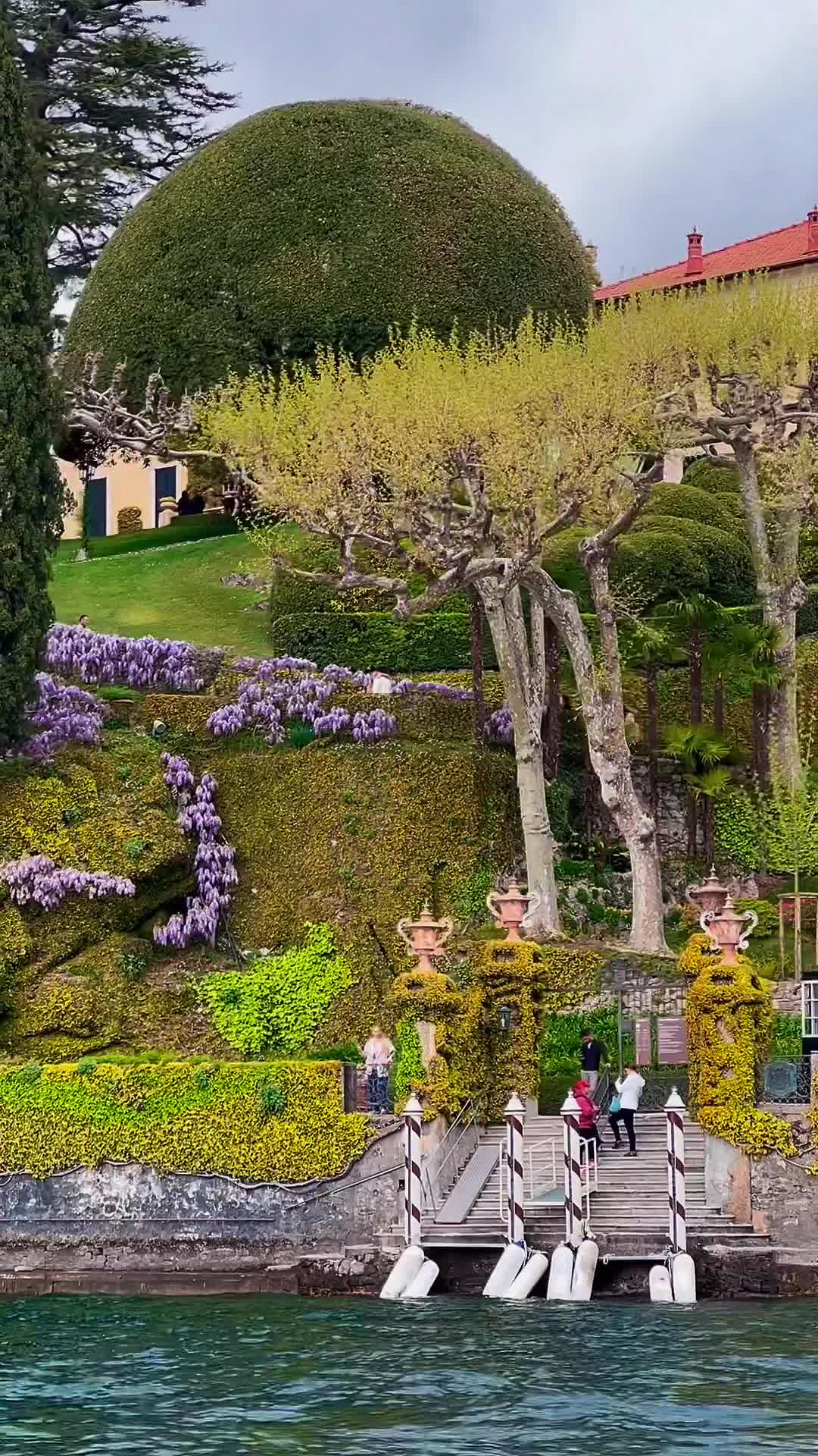 Charming Villa del Balbianello from Lago Di Como