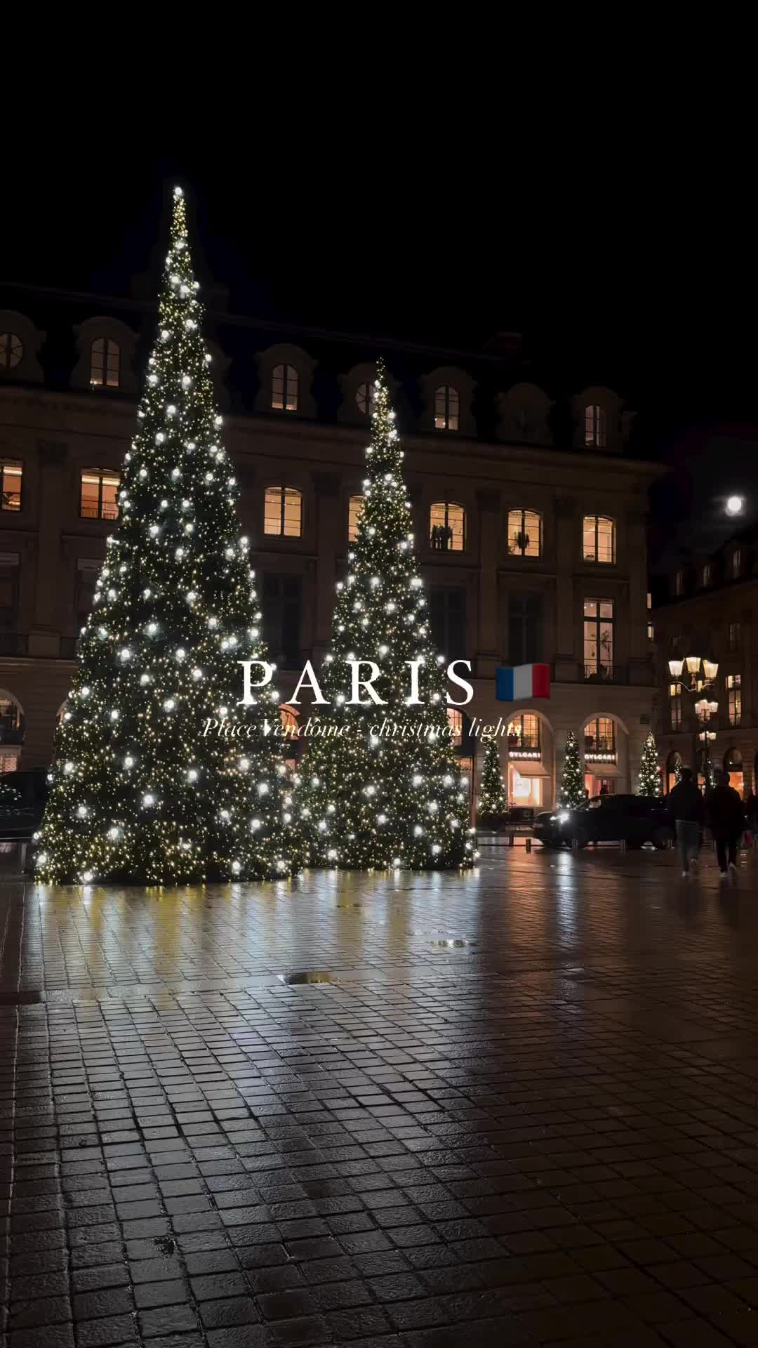 Christmas Magic in Place Vendôme, Paris
