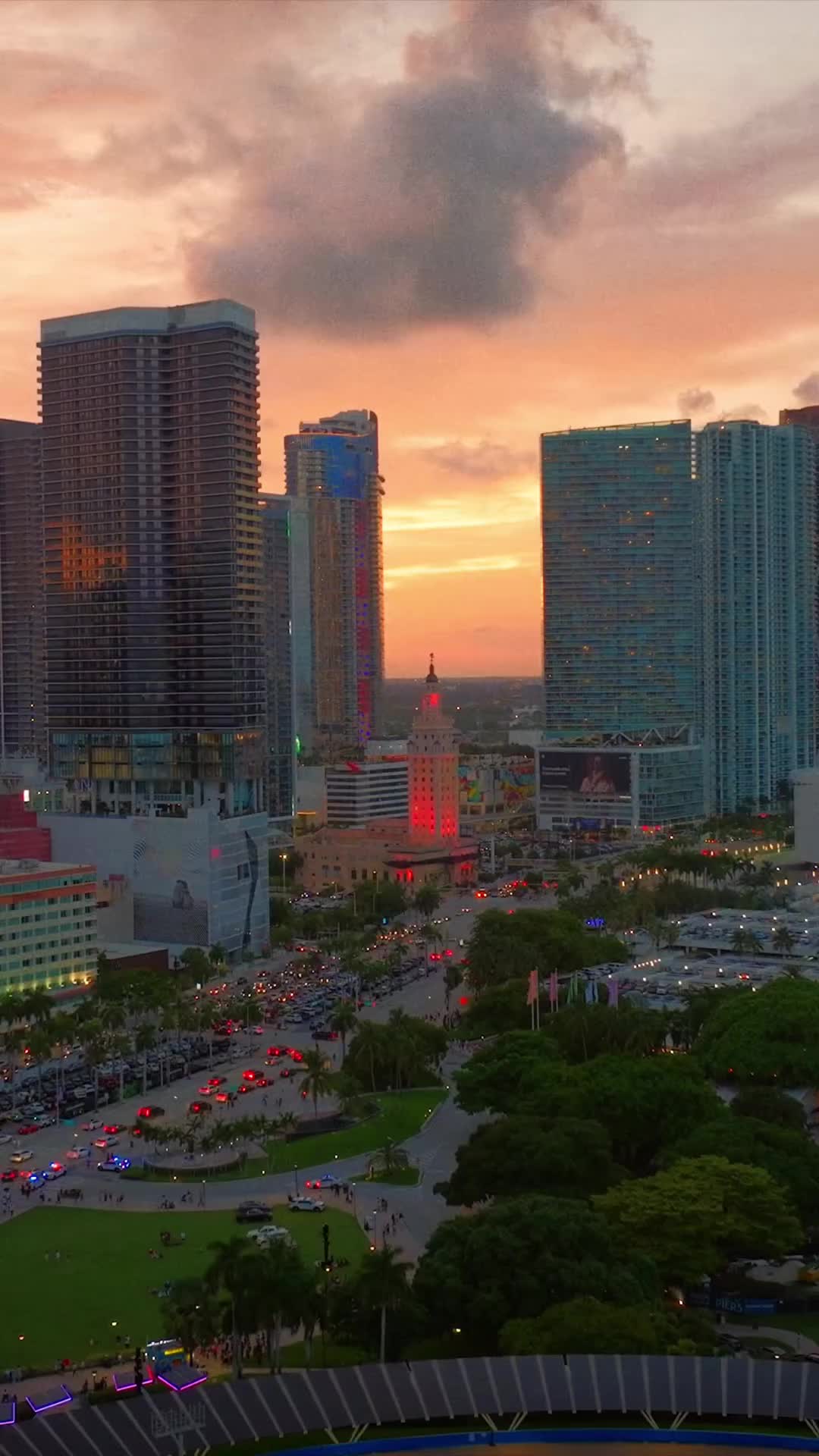 Miami's Urban Dreams: A Drone's Eye View