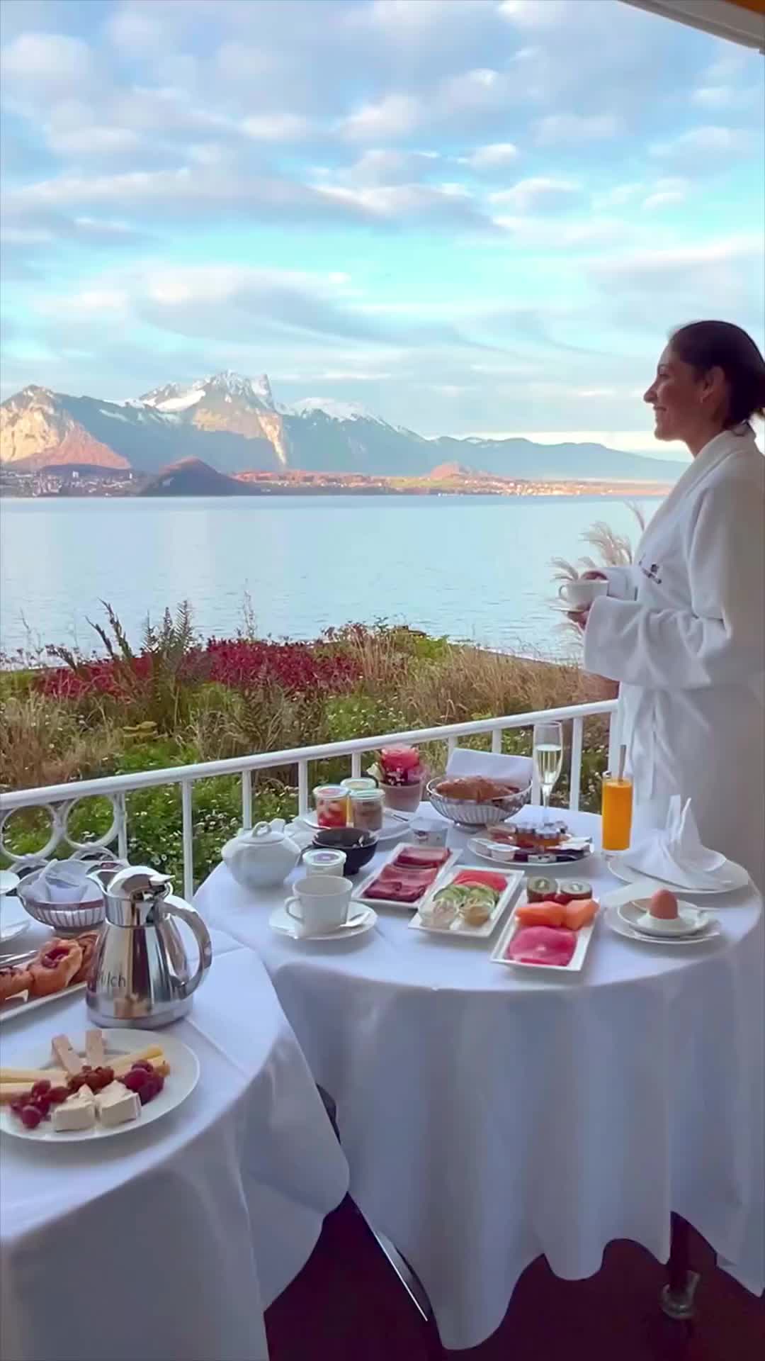 Breakfast Bliss at BEATUS Wellness & Spa Hotel, Switzerland