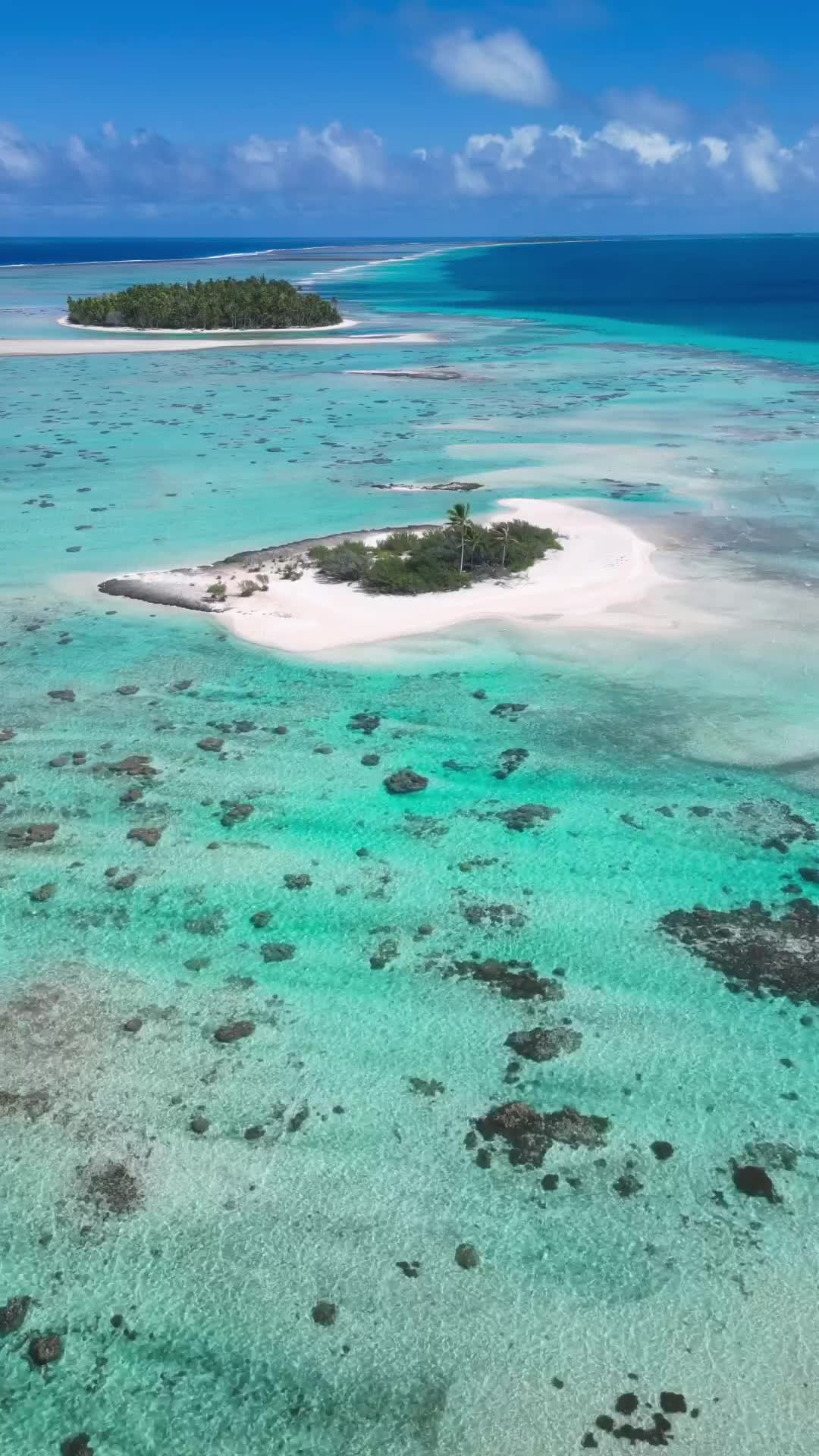 Stunning Tikehau Island Drone & Underwater Adventure