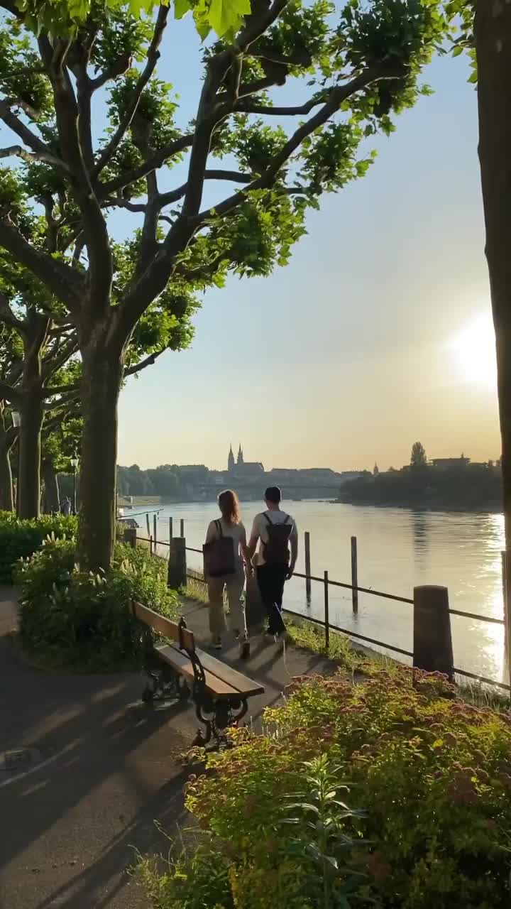 Summer Evening Vibes in Basel, Switzerland 🌞
