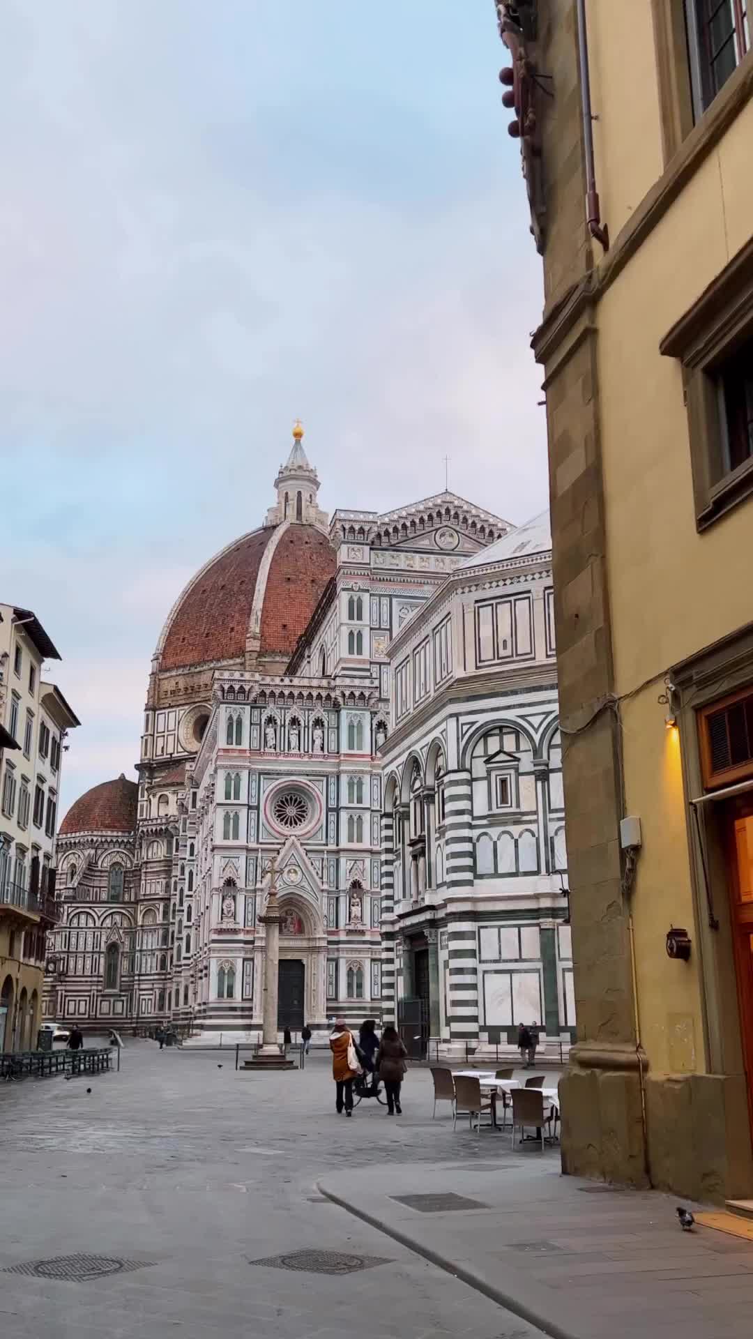 Discover Sunrise at Piazza Duomo in Florence, Italy