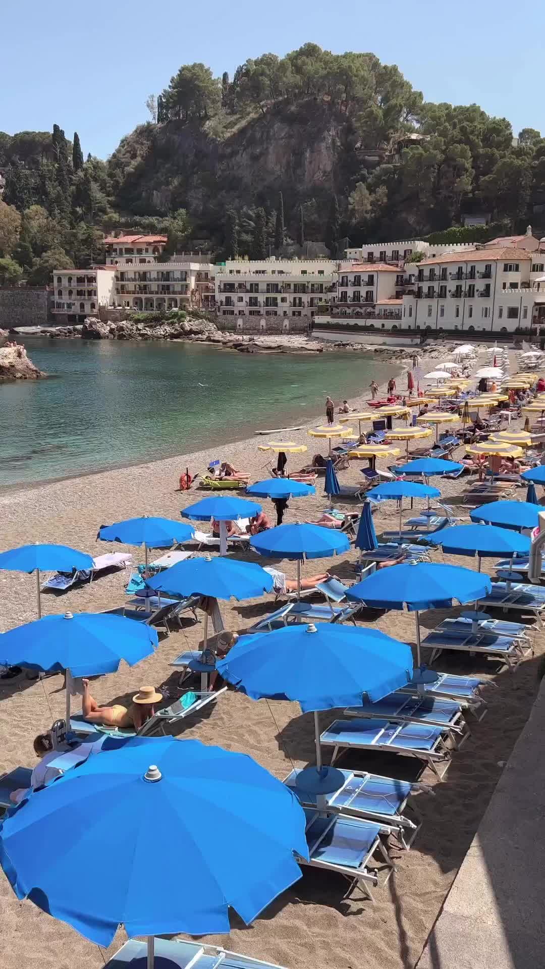 Enjoy a Perfect Beach Day in Taormina's Mazzaro Bay