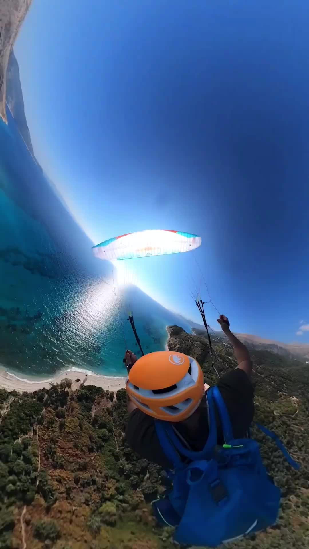 Exhilarating Beach Day Paragliding in Vlorë, Albania