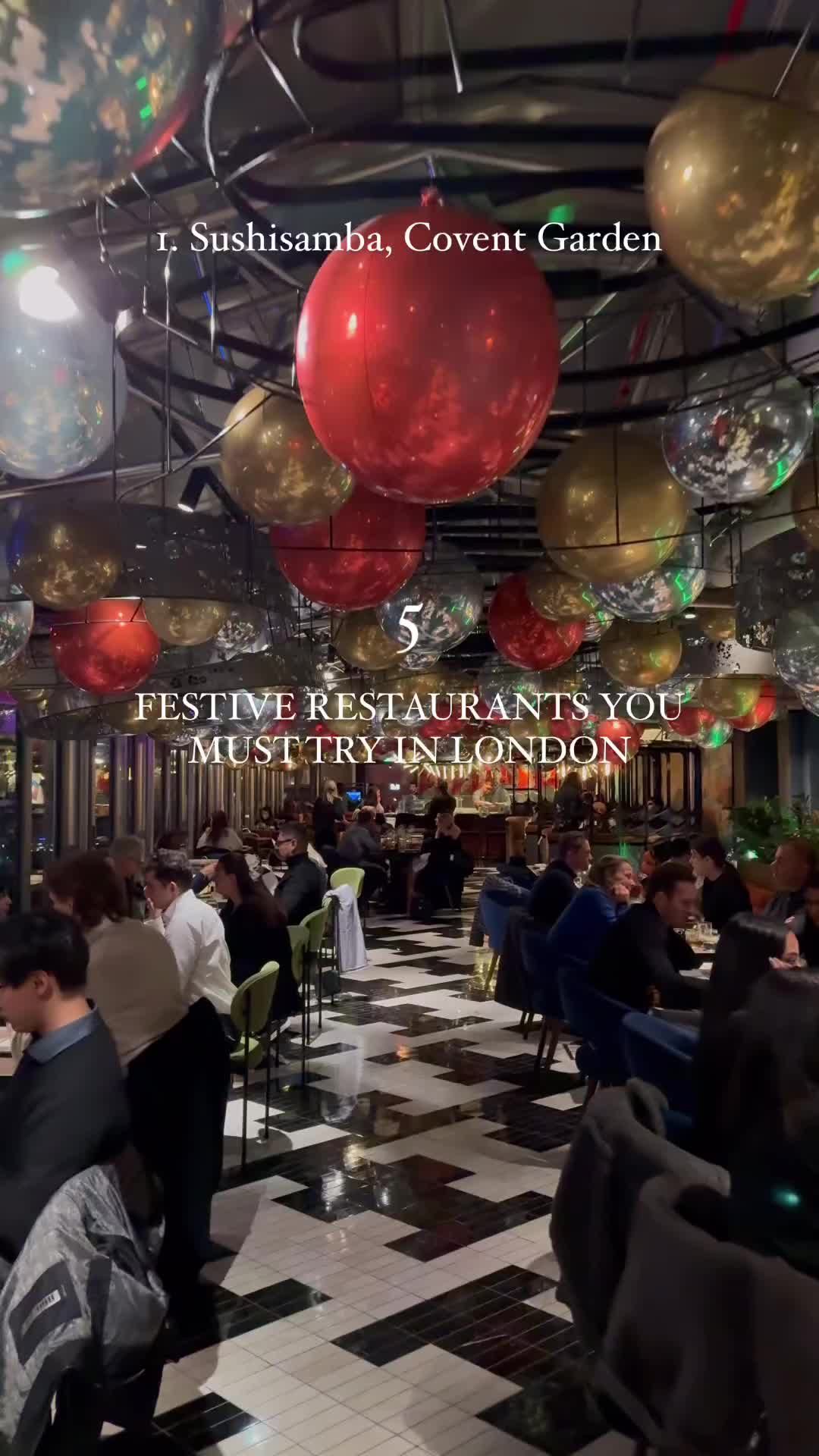 5 Must-Try Festive Restaurants in London 🎄✨