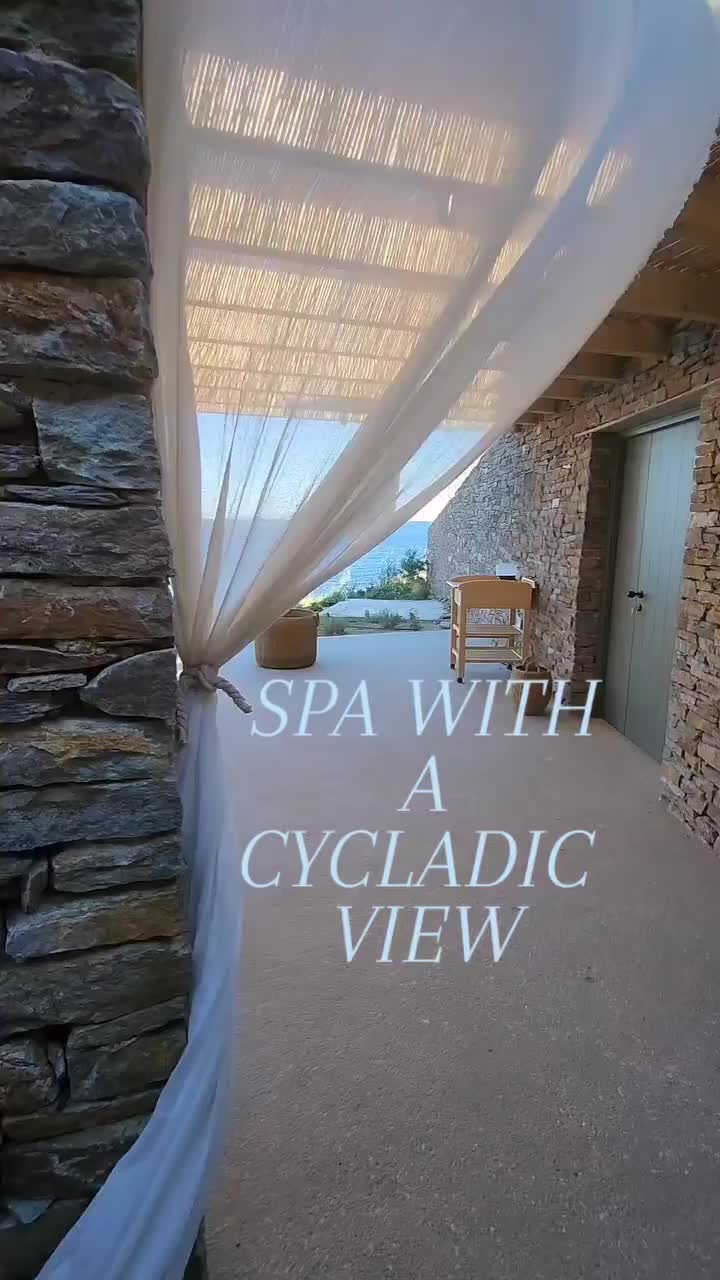 Discover the Tranquil Spa at Cyclades, Sifnos