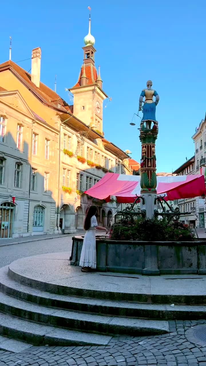Drinkable Fountains in Lausanne, Switzerland
