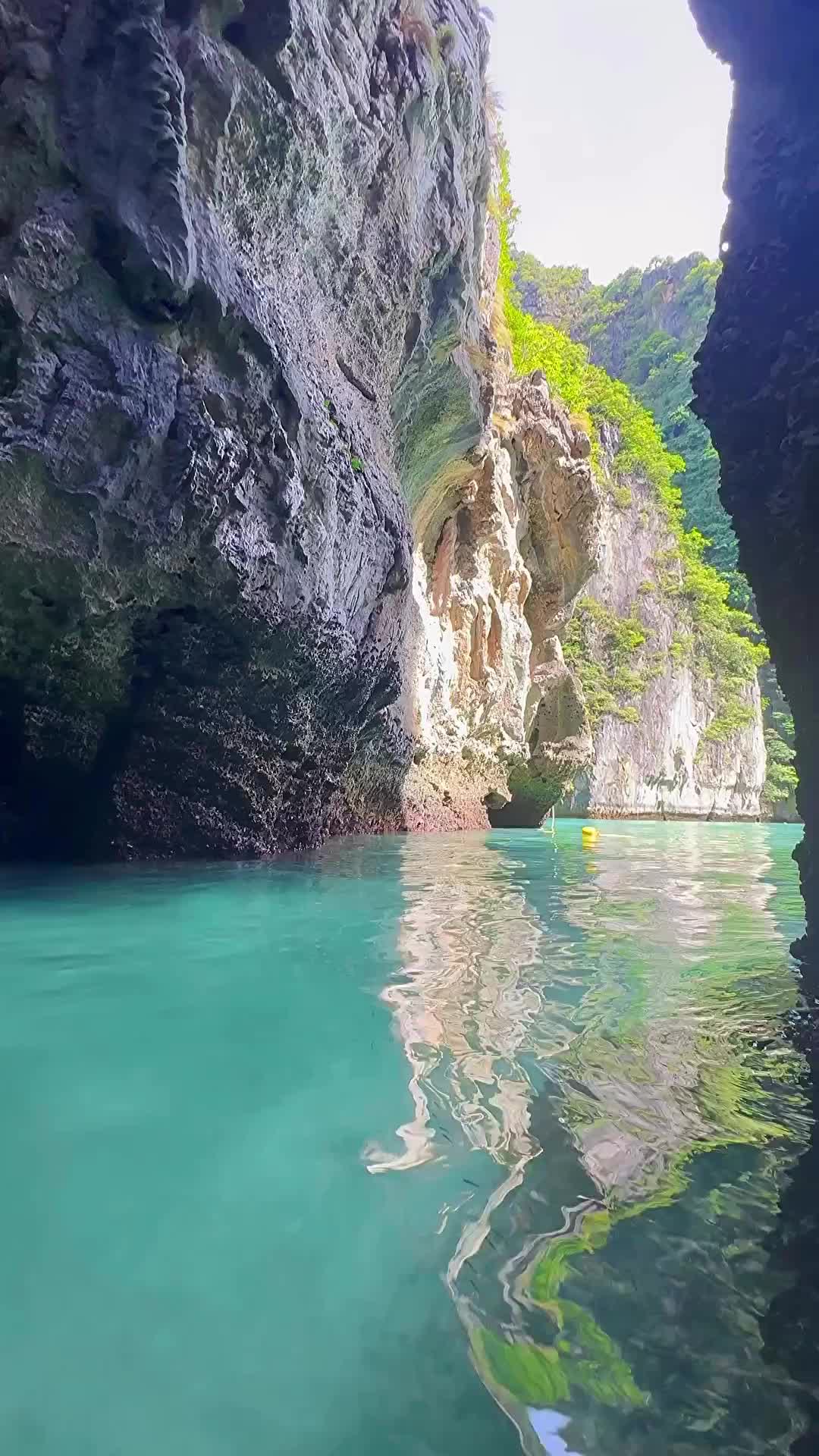 Magical Transition: Cave to Pileh Lagoon, Phi Phi Island