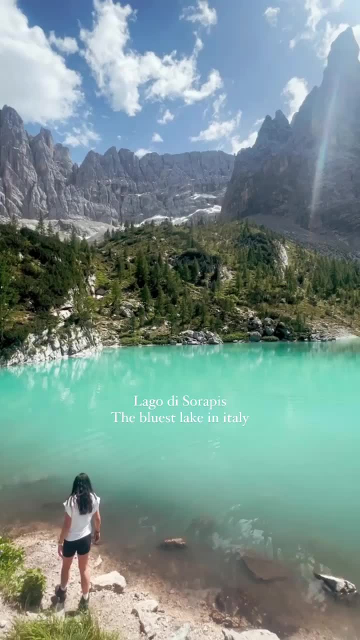 Epic Hike to Lago di Sorapis in the Dolomites, Italy