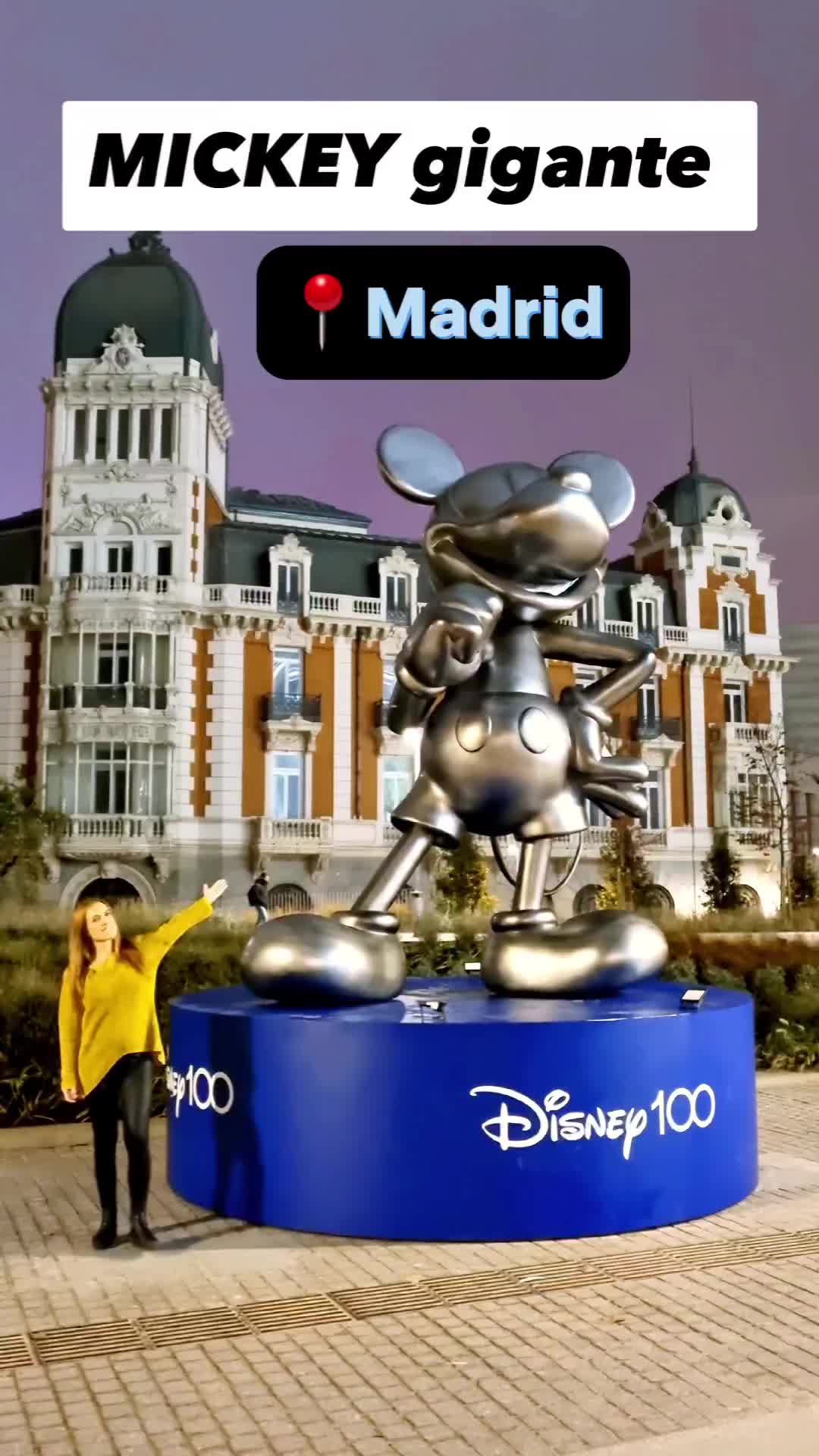 Discover the Giant Mickey in Madrid - Free Event!