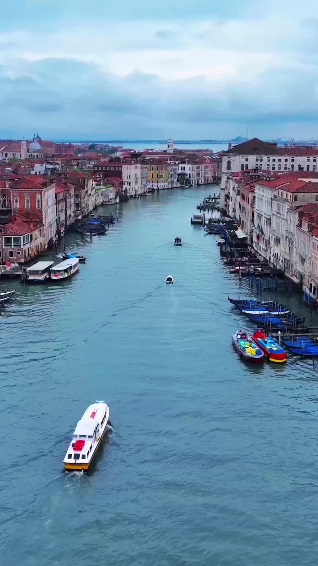 Venice from Above: Aerial Views of Iconic Sights