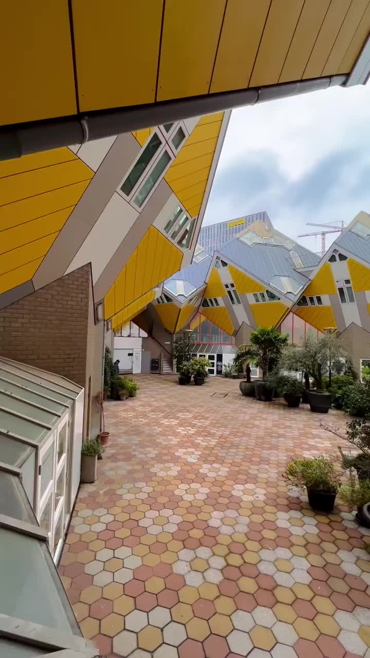 Explore the Iconic Cube House in Rotterdam
