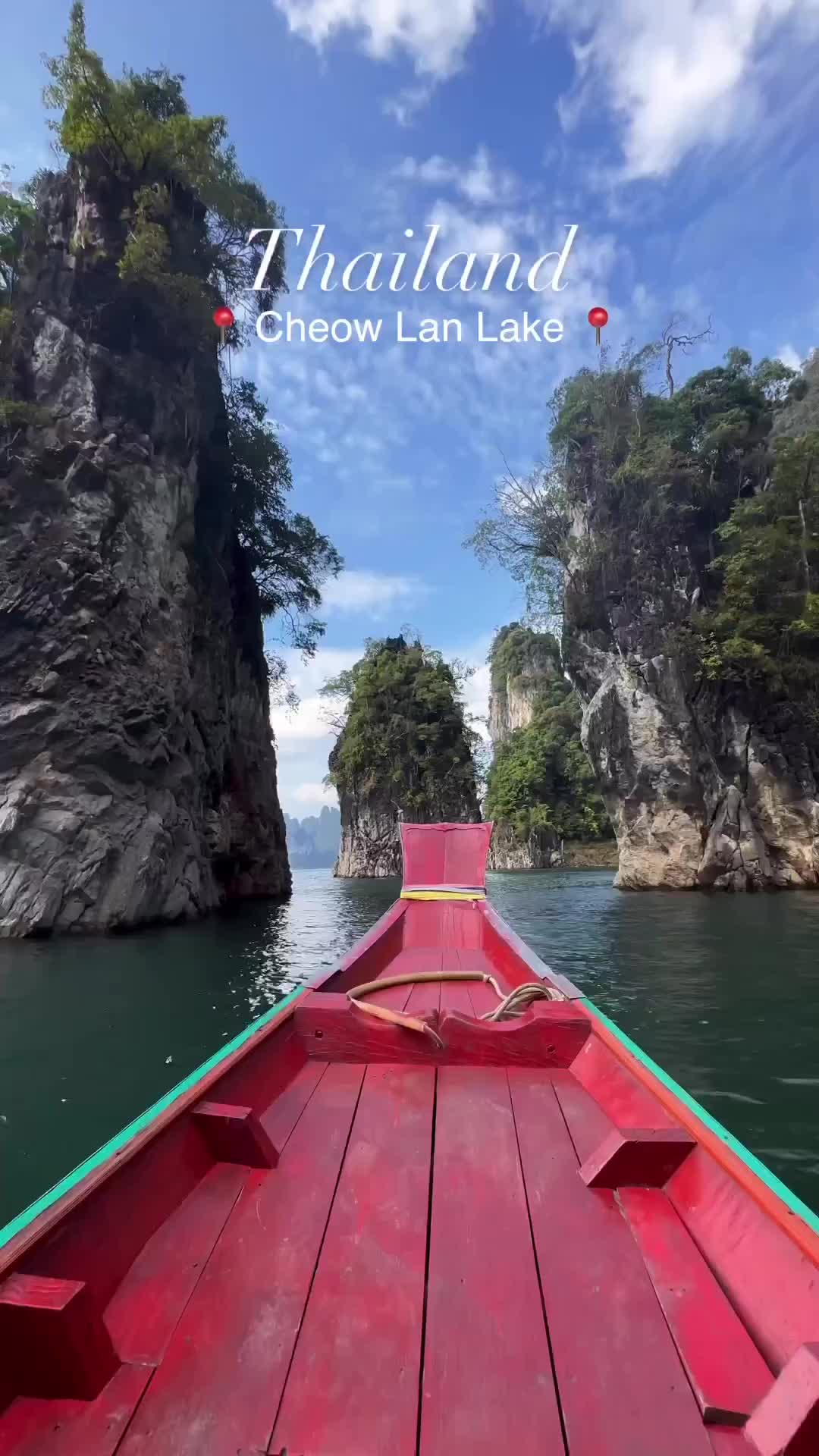 Stunning Scenery at Cheow Lan Lake Near Phuket