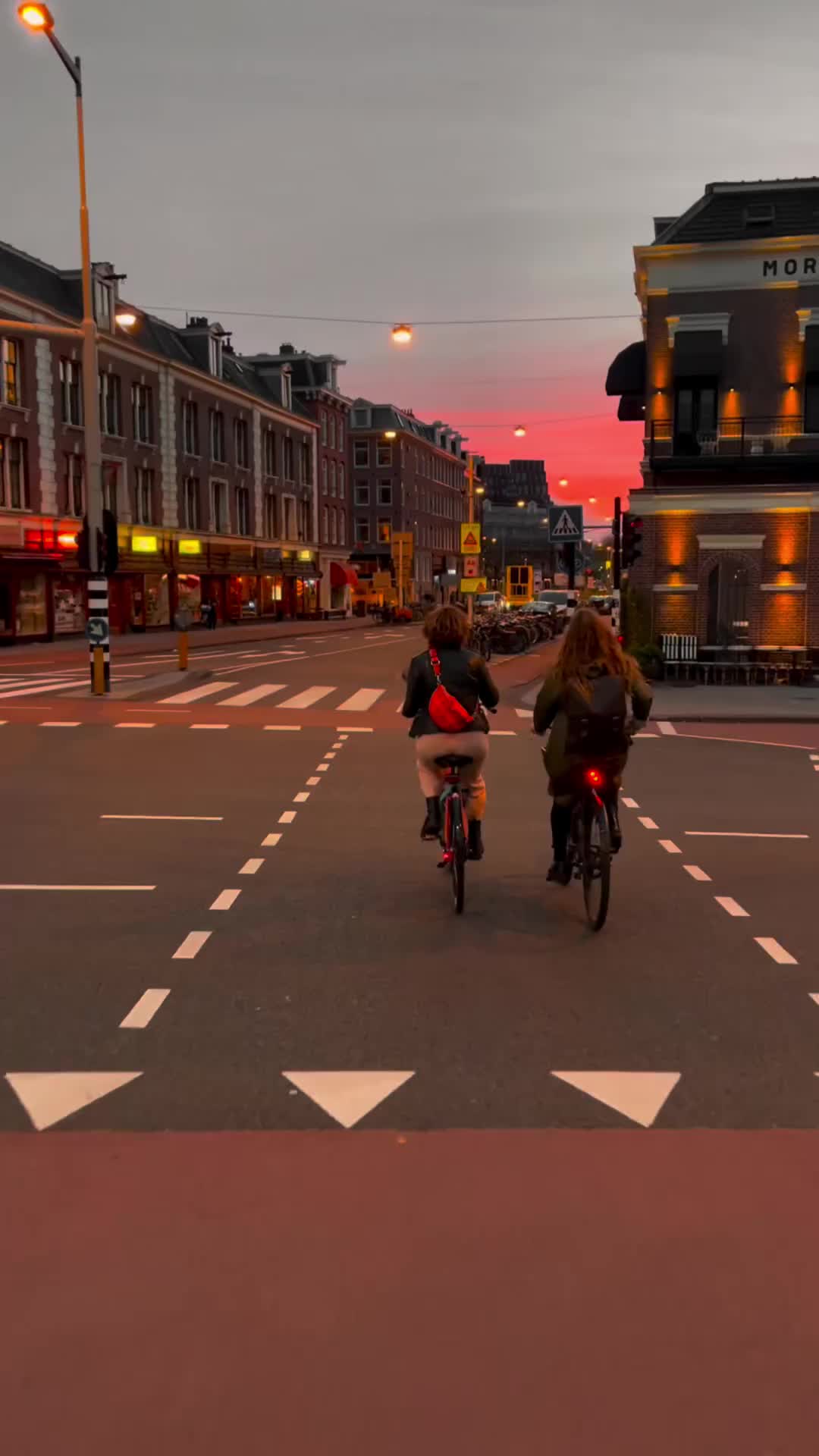 Sunset Cycling in Amsterdam | Evening Rides 🌅🚲