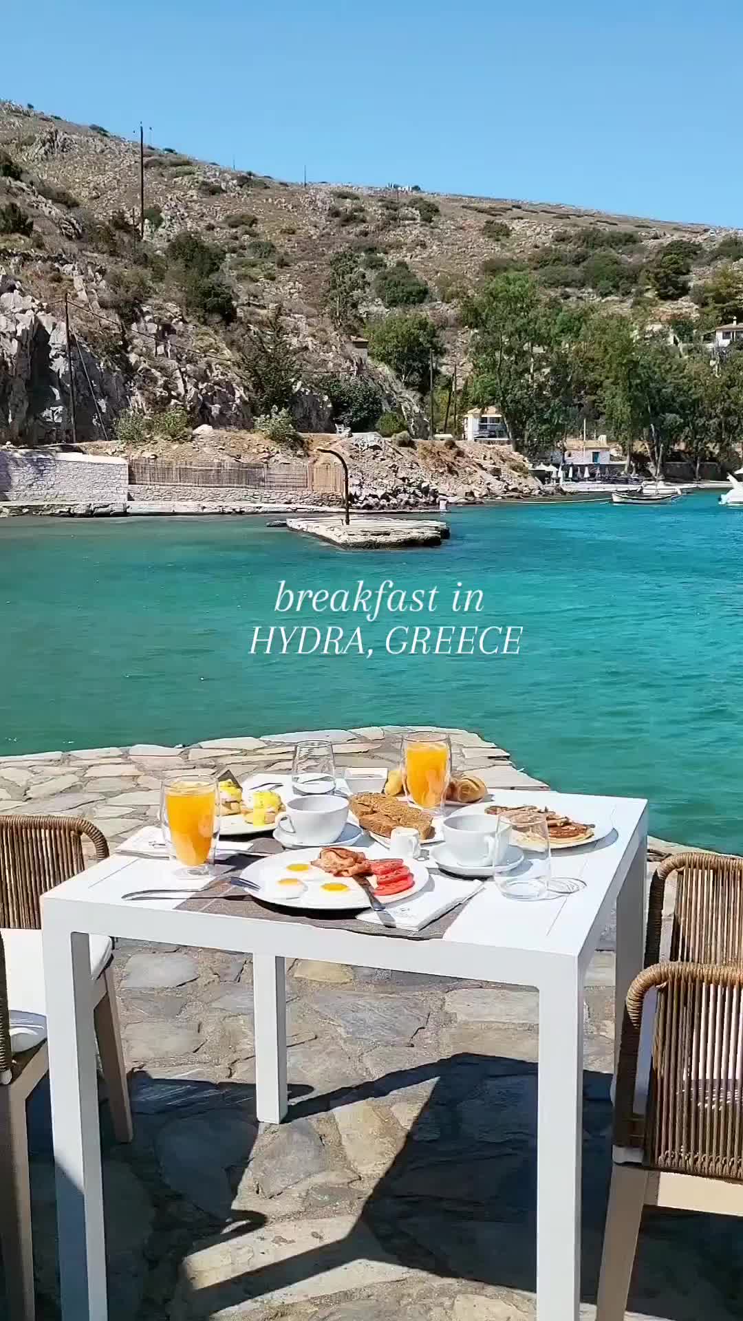Divine Breakfast at Mandraki Beach Resort, Greece