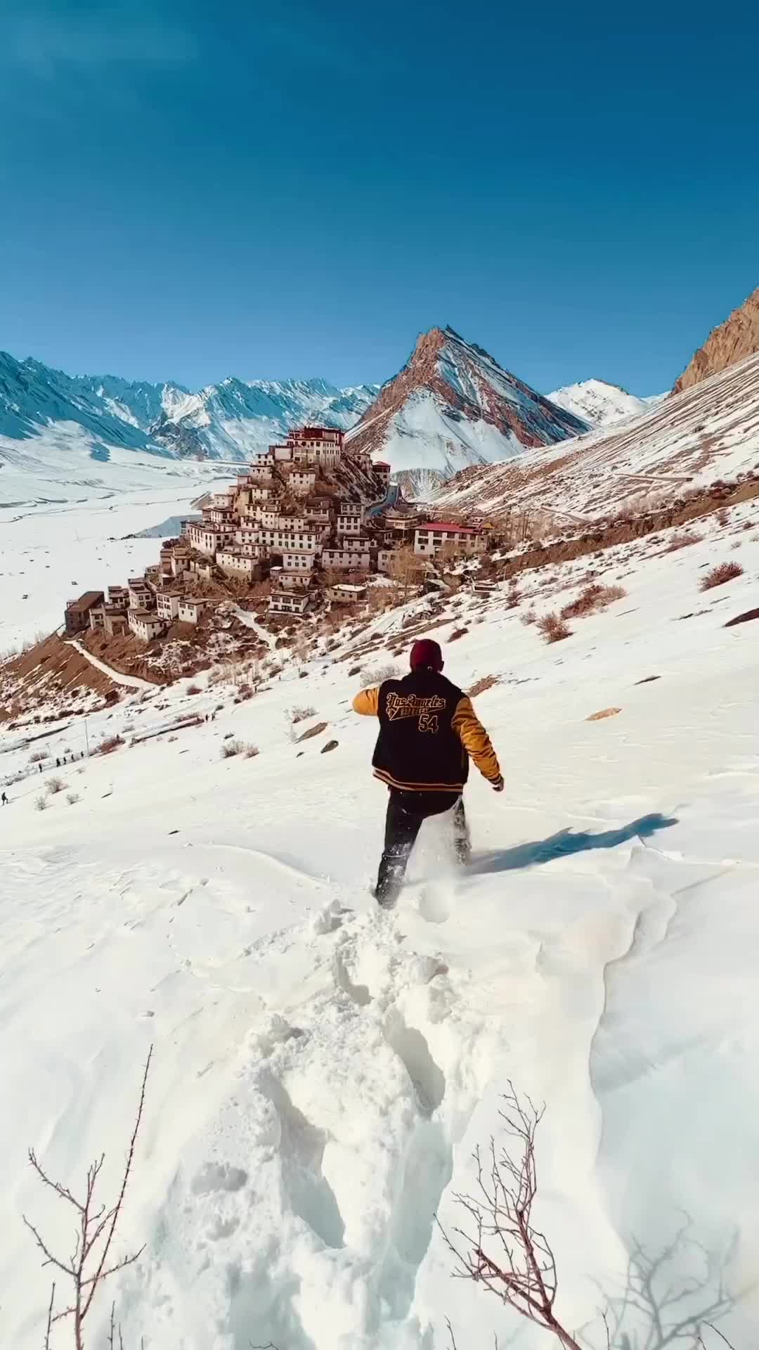 Winter Adventure in Spiti Valley - Snowy Reels & More!