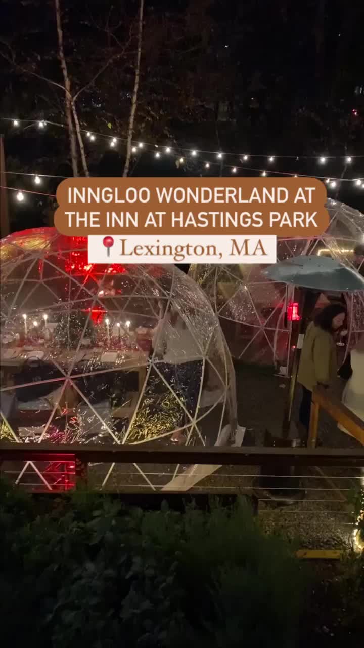INNgloo Wonderland Dining at Inn at Hastings Park