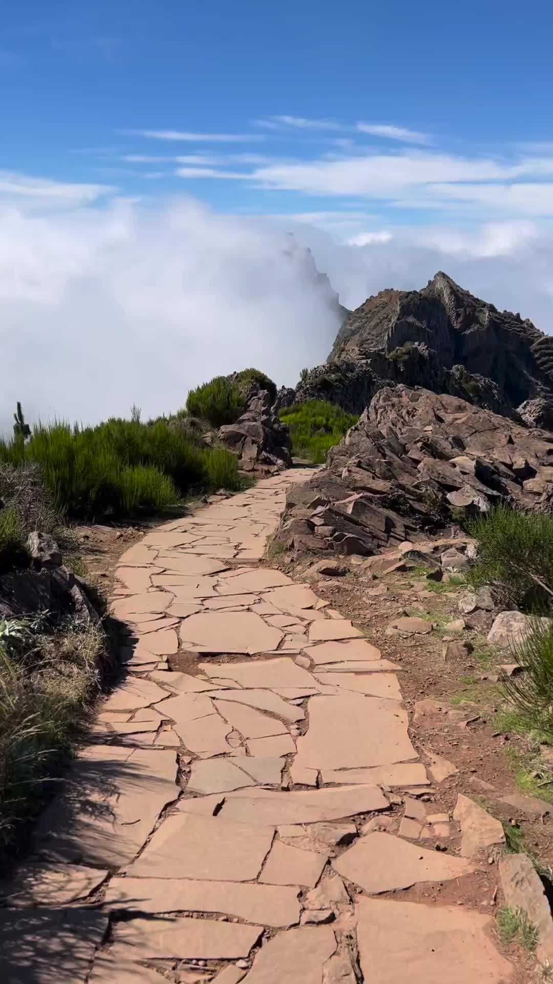 Pico do Arieiro: A Mesmerizing Cloud-Covered Hike