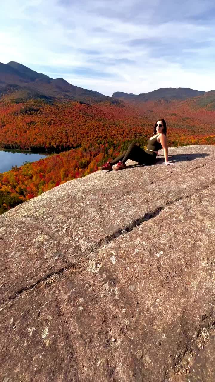 Best Autumn Hike with Stunning Views in Adirondacks