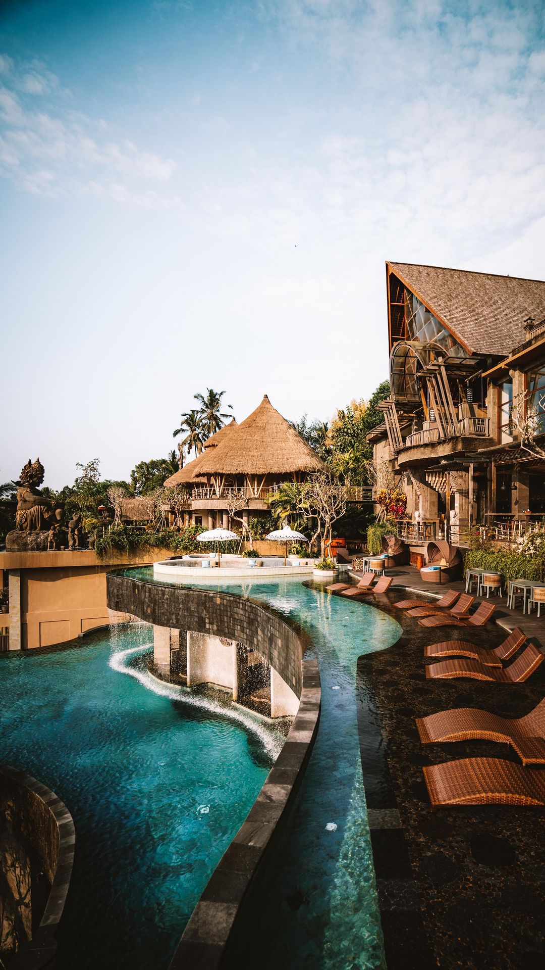 Escape into the lush greenery of Bali at the @kayonjungleresort and discover a world of tranquil bliss amidst the rhythmic sounds of nature. 🌿🌺

📌 SAVE this hotel for your next Bali trip! 🌴

🎬 Video: @uniquepassports
📍 Location: @kayonjungleresort 

#bali #ubud #luxuryhotel #junglevibes #balilife #naturegram