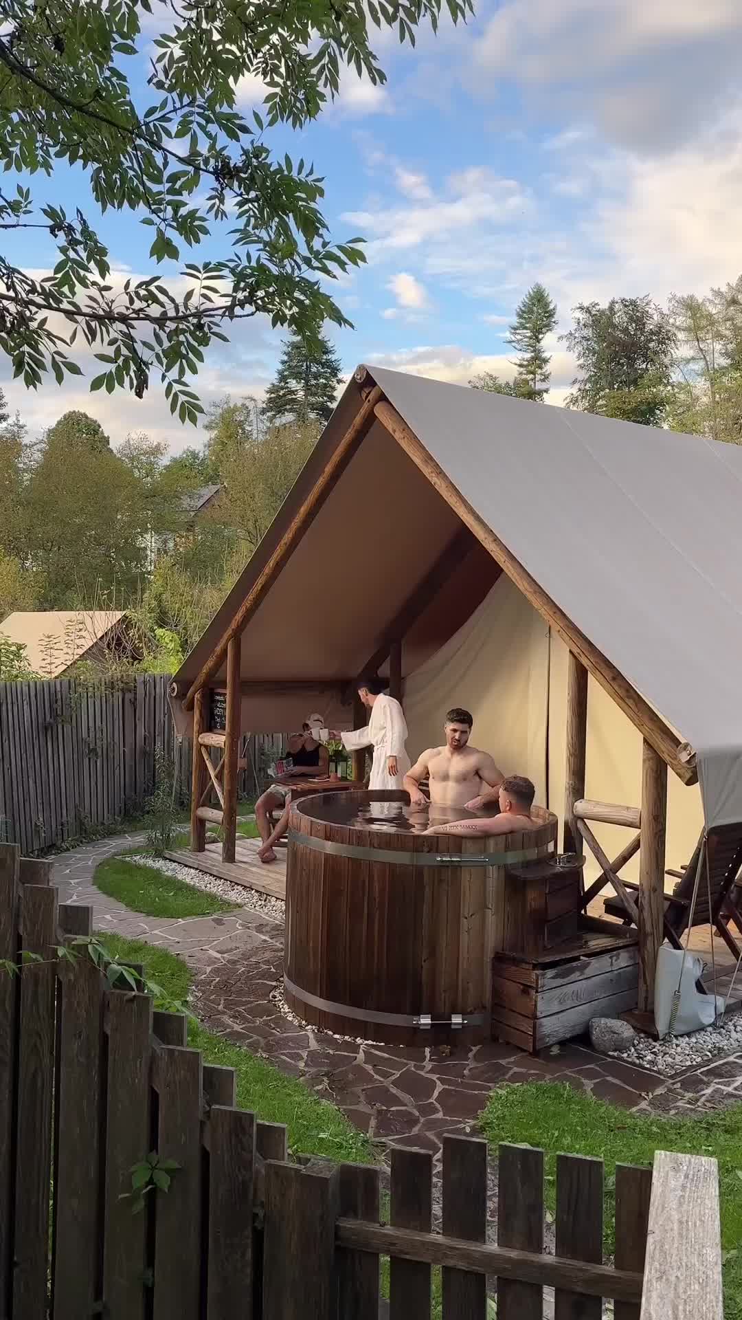 Unique Glamping Experience at Garden Village Bled Resort