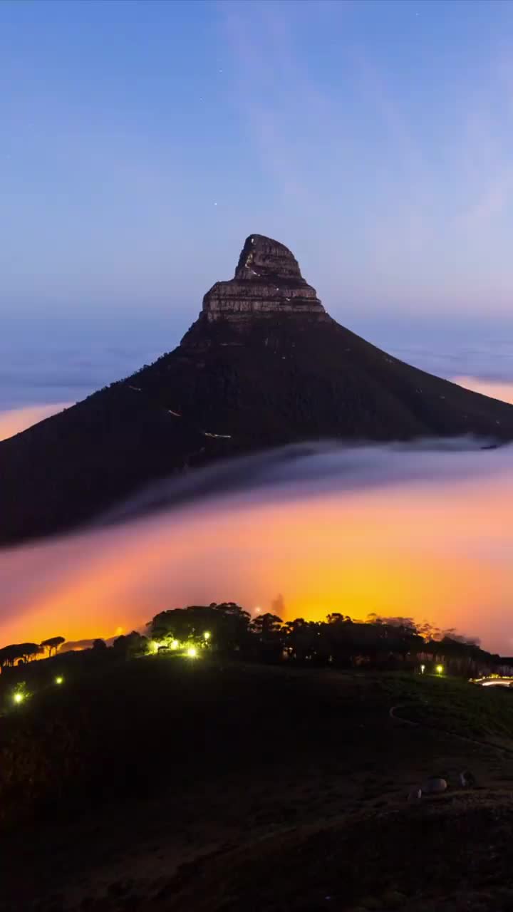 Stunning Sunrise at Kloof Corner, Cape Town