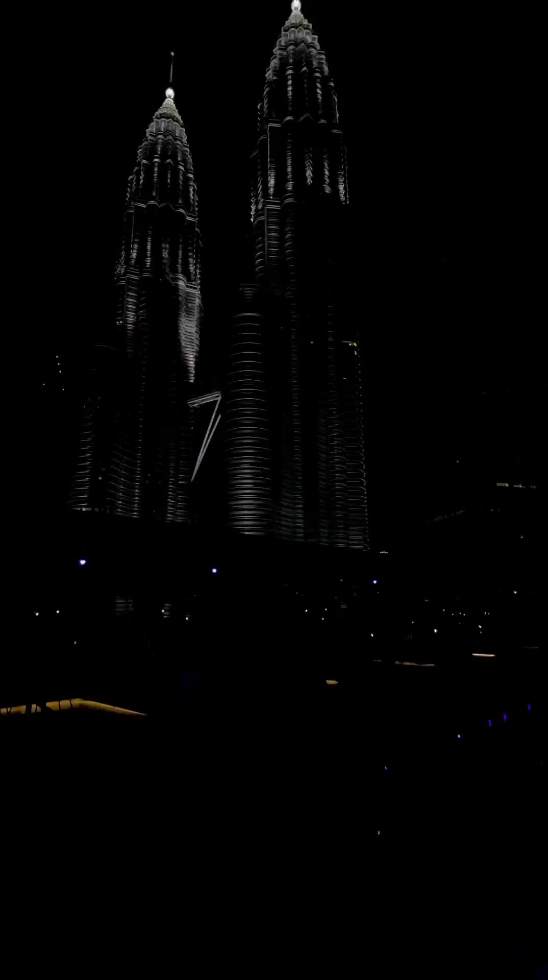 Stunning Nighttime Architecture at W Kuala Lumpur