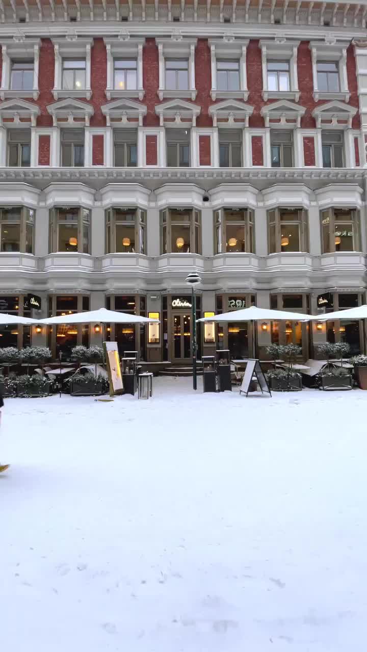 First Snow in Helsinki: Magical Winter Wonderland