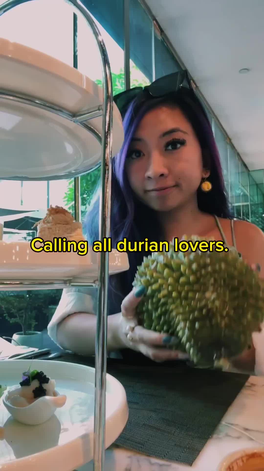 Experience Durian High Tea at Hotel ICON Hong Kong