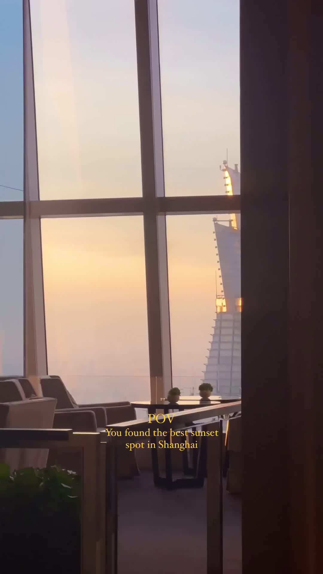 Luxurious Sunset Views at Park Hyatt Shanghai