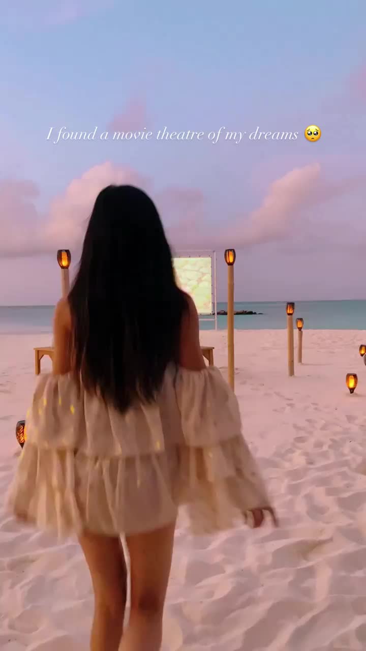 Sunset Movie Night at Fushifaru Maldives