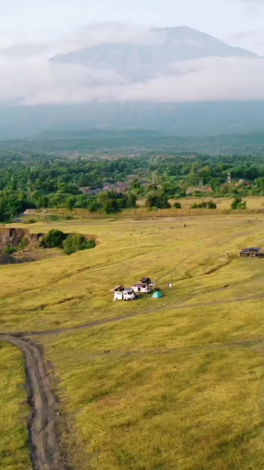 Tranquil Camping at Savana Tianyar, Bali 🌿🔥