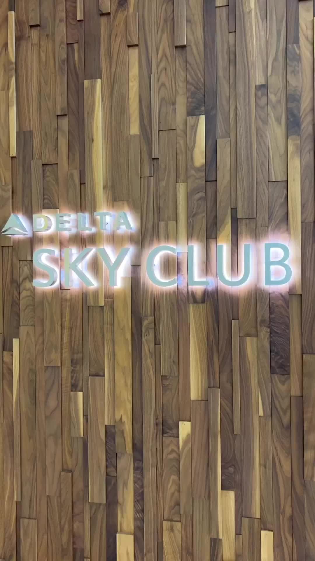 Discover the New Delta Sky Club at MSP Airport!