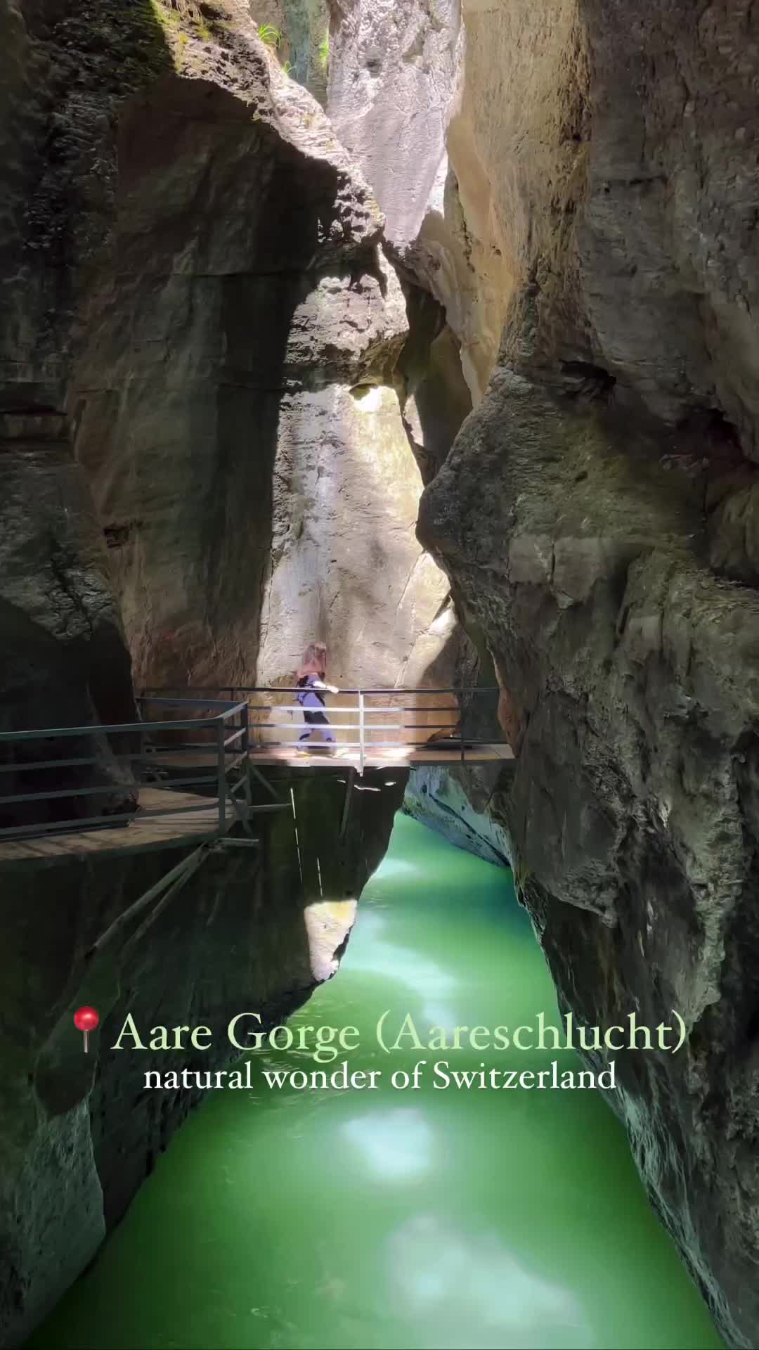 Discover the Aare Gorge: Switzerland's Natural Wonder