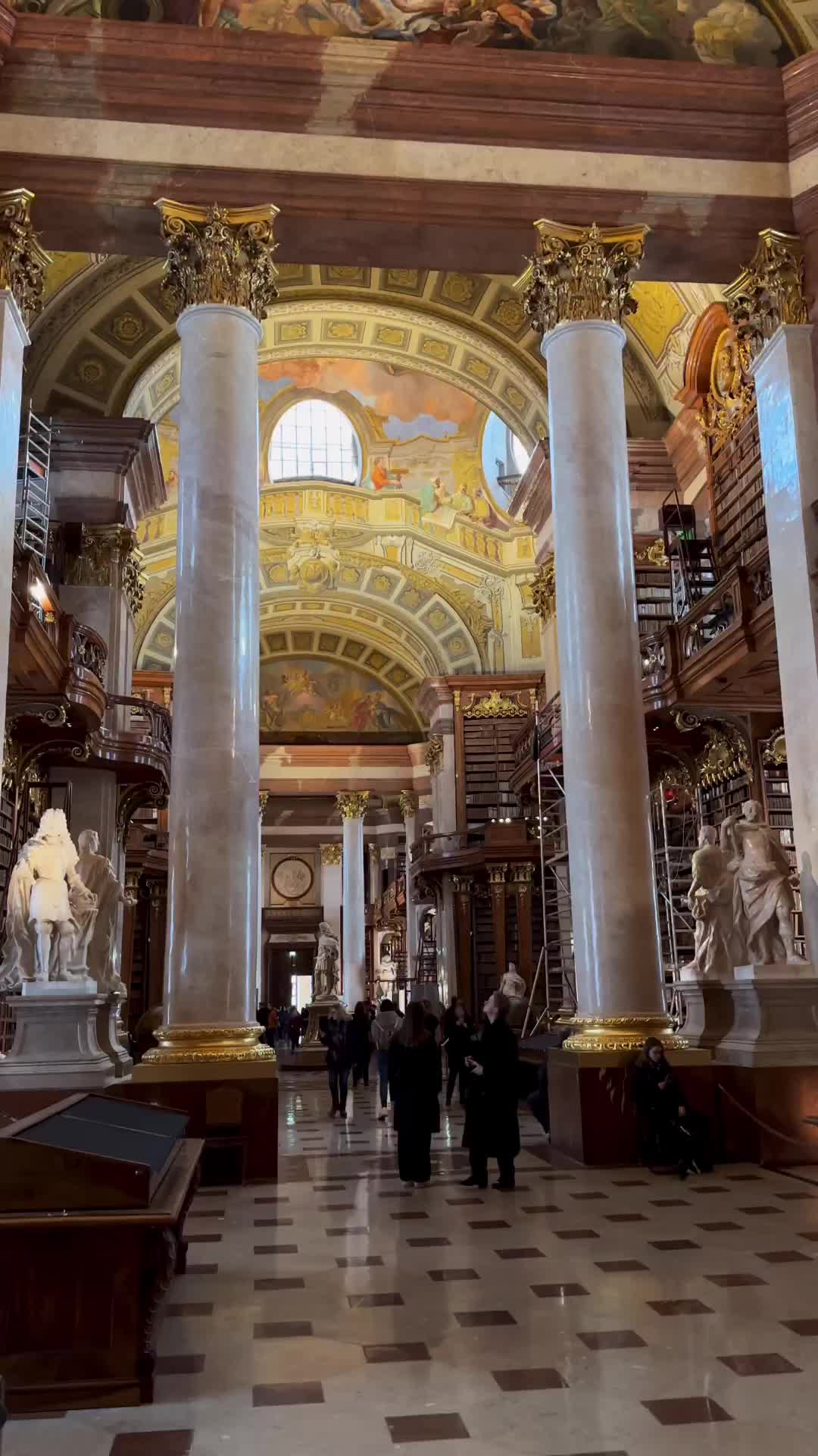 📍Austrian National Library

largest library in Austria, with more than 12 million items in its various collections. 

Ticket €10 pp
This experience is priceless

 #view #vienna #travelphotography #travel #today #todaysvibe #wien #wienstagram #viennainsider #visitwien #coffeetime #coffeefliicks #beautifuldestinations #europe #bestcitybreaks #vienna #viennablogger #viennanow #viennagram #viennaaustria #viennacity #viennainfluencer #viennabloggers #viennalife #viennatravel #londoncity #viennafashion#collabs #nationallibrary