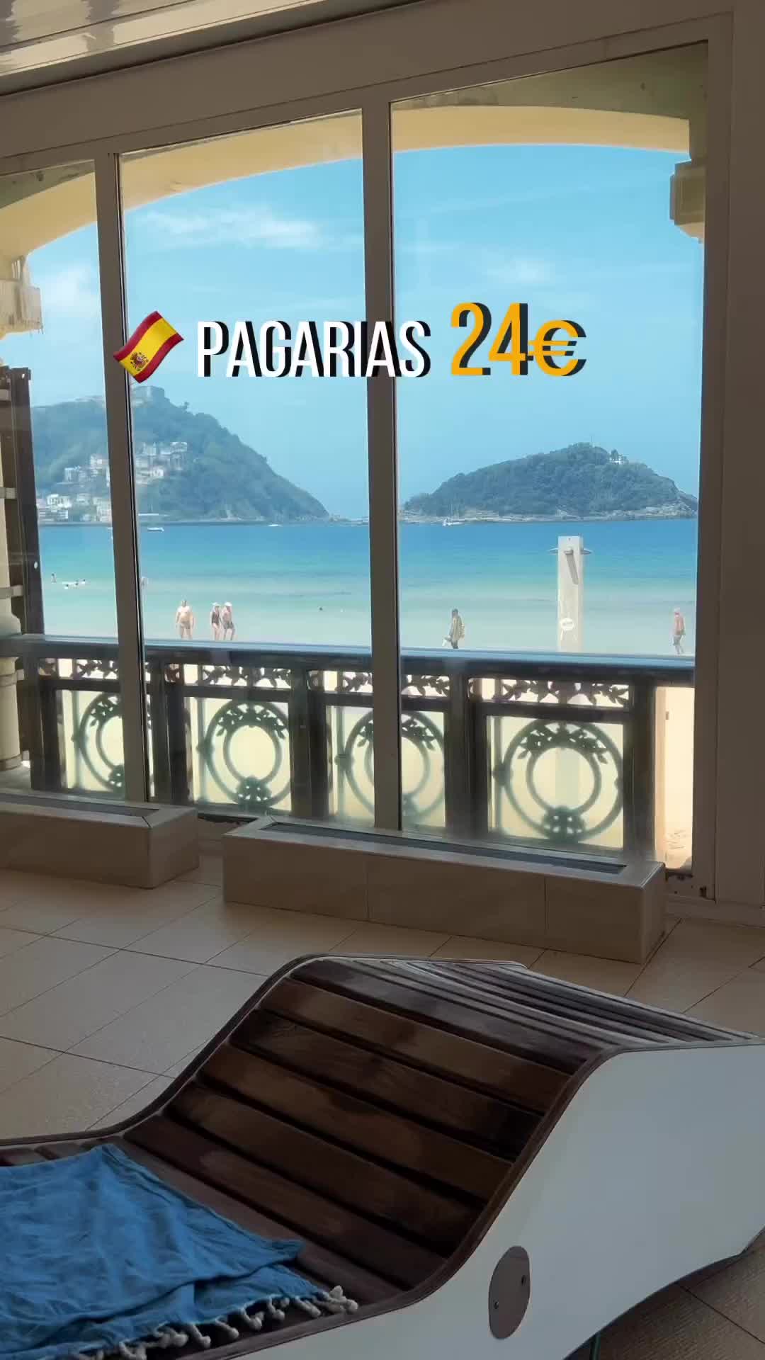 Spa con Vistas al Mar en San Sebastián por 24€