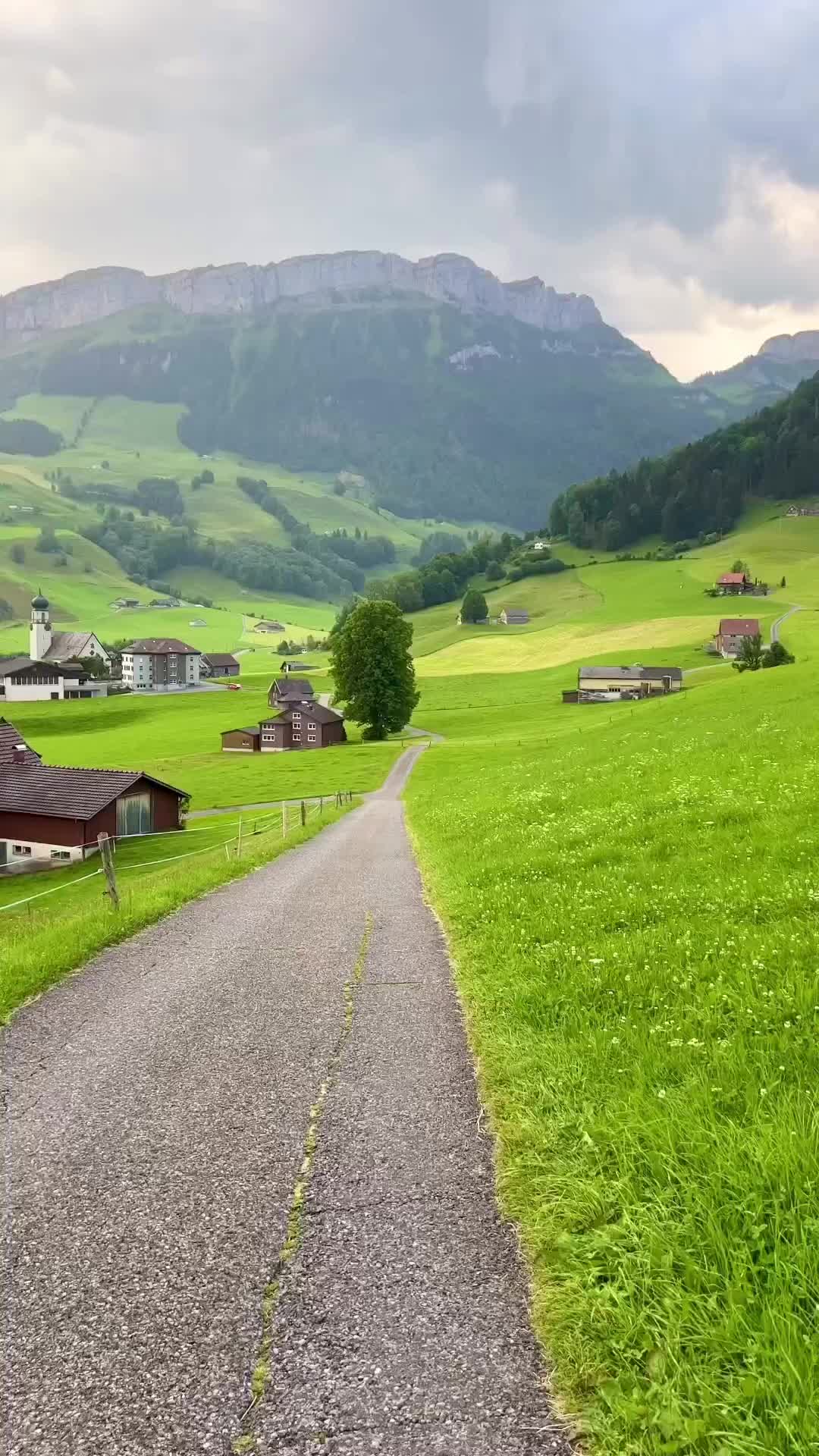 Scenic Friday Prayers in Schwende, Switzerland 🇨🇭