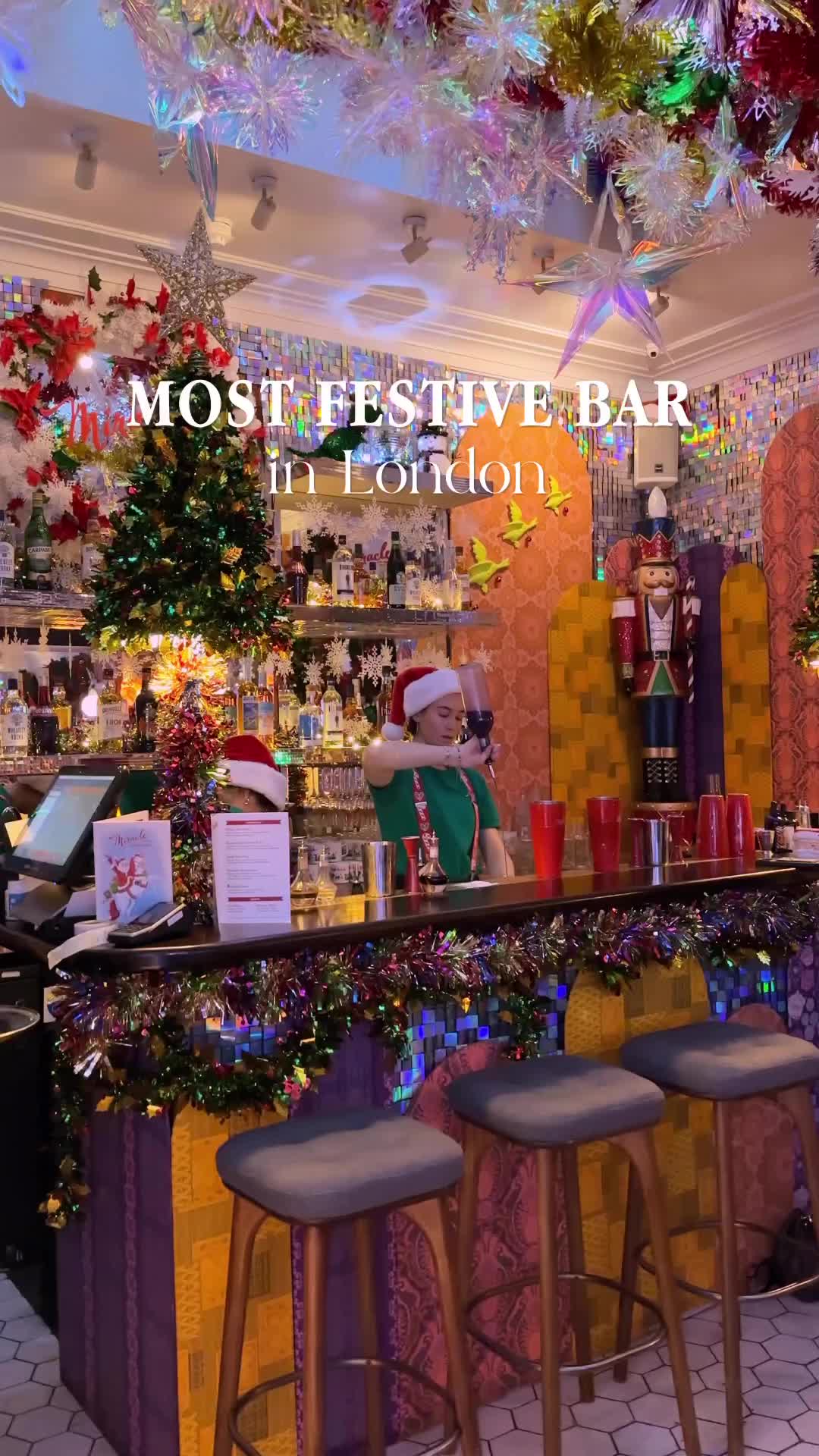 Festive Christmas Bar in Covent Garden - Book Now!