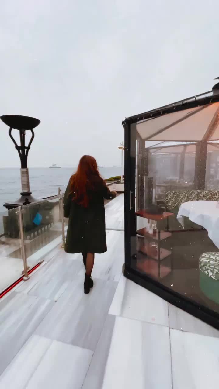 Igloo experience by the Bosphorous? Yes please @fsbosphorus 🇹🇷