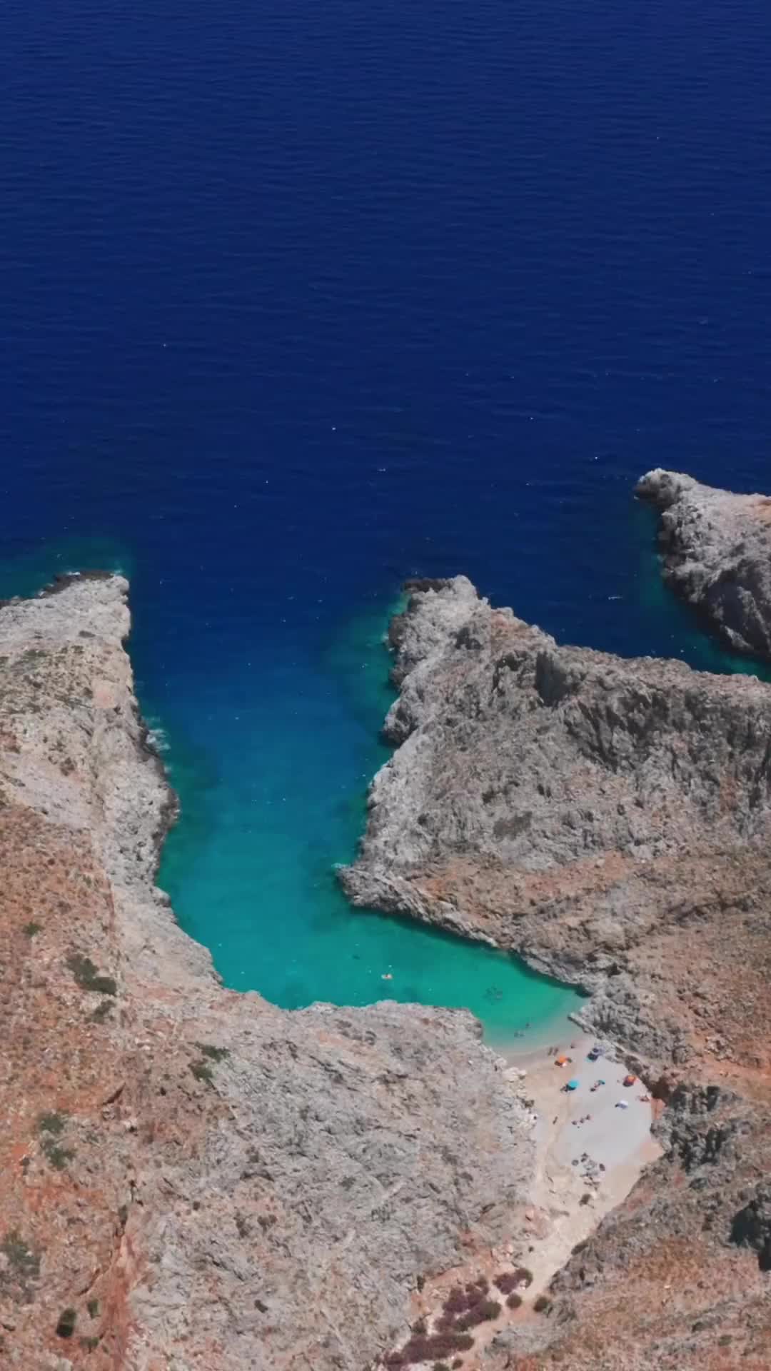 Discover Seitan Limani Beach in Crete, Greece