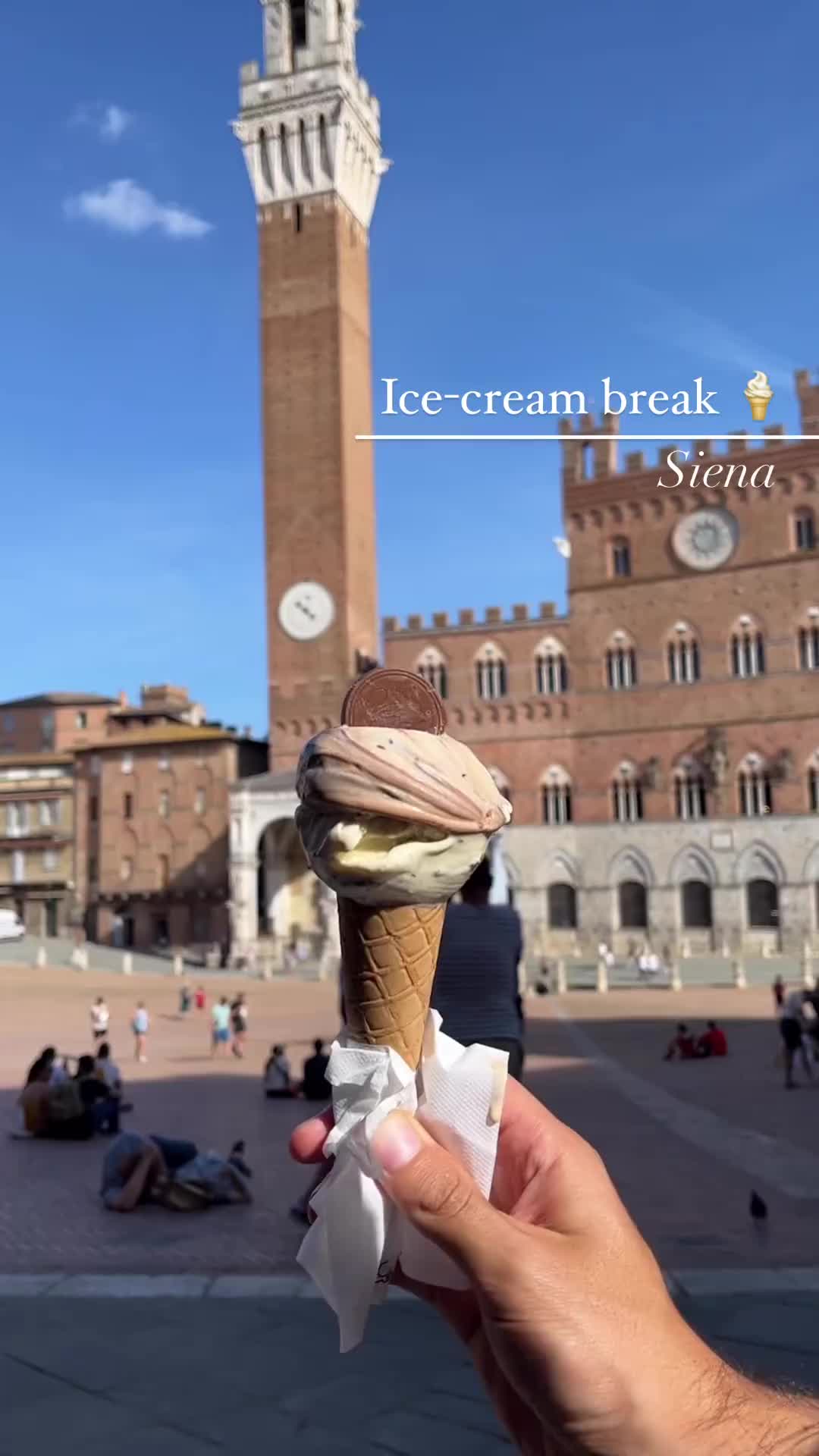 Best Ice Cream in Siena at Venchi - Quick Snack Delight