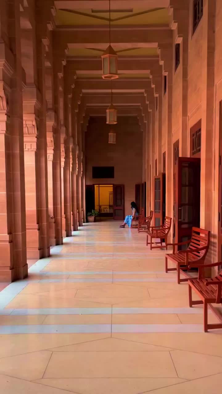 Corridor of Royalty & Love at Umaid Bhawan Palace